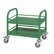 Minivagn med 2 hyllplan, 530x375x550mm, 80kg