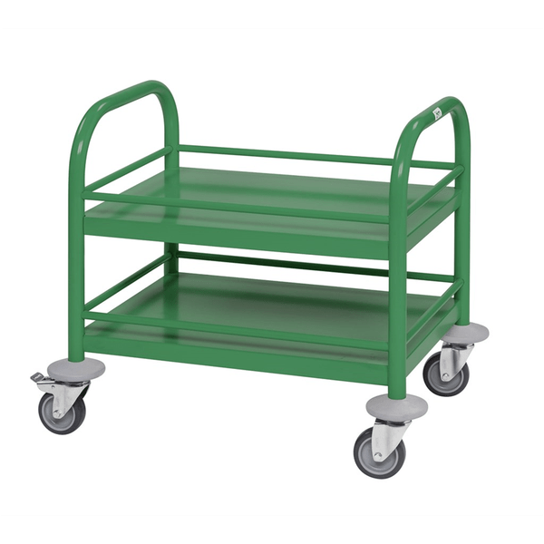 Minivagn med 2 hyllplan, 530x375x550mm, 80kg