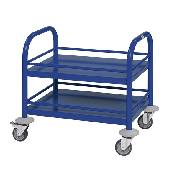 Minivagn med 2 hyllplan, 530x375x550mm, 80kg