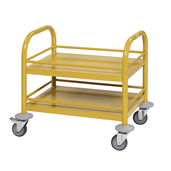 Minivagn med 2 hyllplan, 530x375x550mm, 80kg