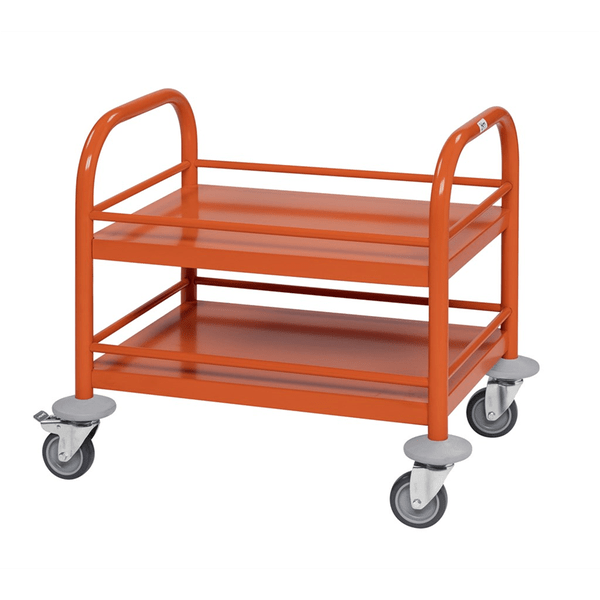 Minivagn med 2 hyllplan, 530x375x550mm, 80kg