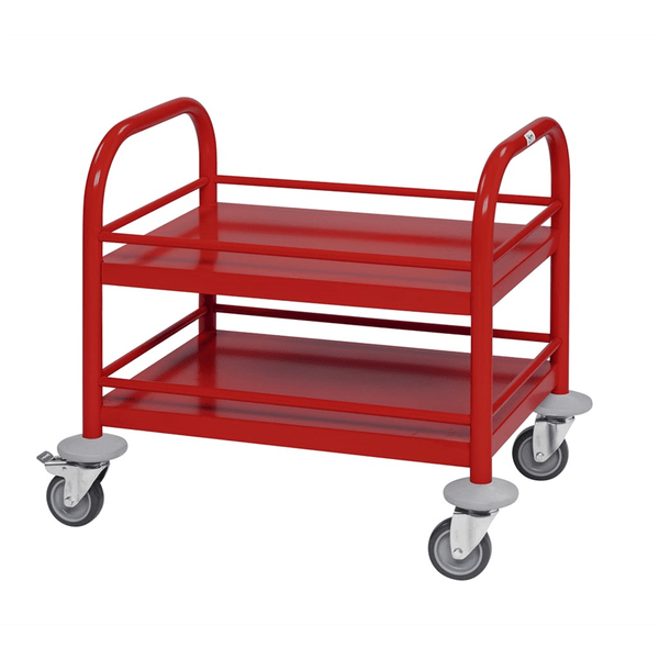 Minivagn med 2 hyllplan, 530x375x550mm, 80kg