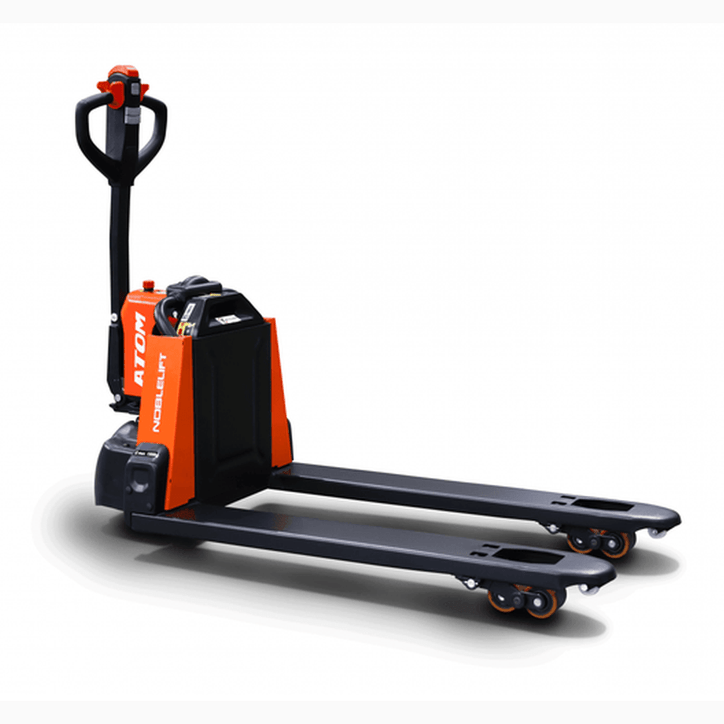 Motorlyftvagn 1500kg, 540x1150mm boggi/poly för effektiv och stabil hantering av tunga laster i industrin.