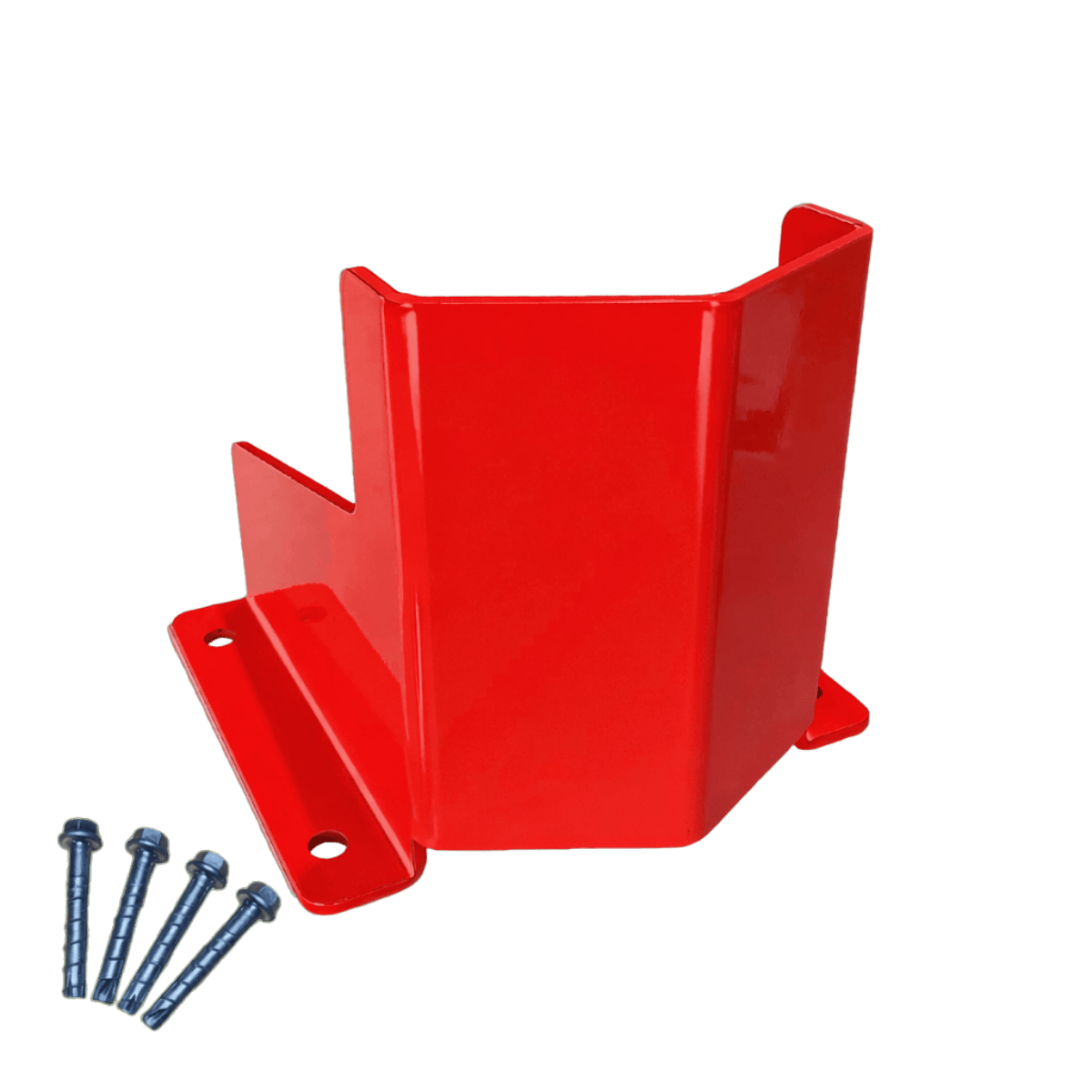 Påkörningsskydd till pallställ, höjd 200mm, Inkl. 4 bult