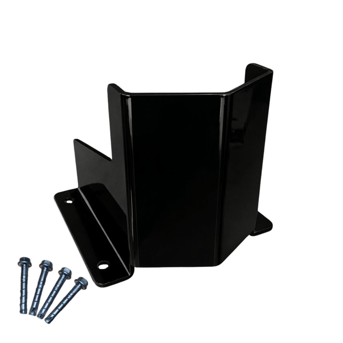 Påkörningsskydd till pallställ, höjd 200mm, Inkl. 4 bult