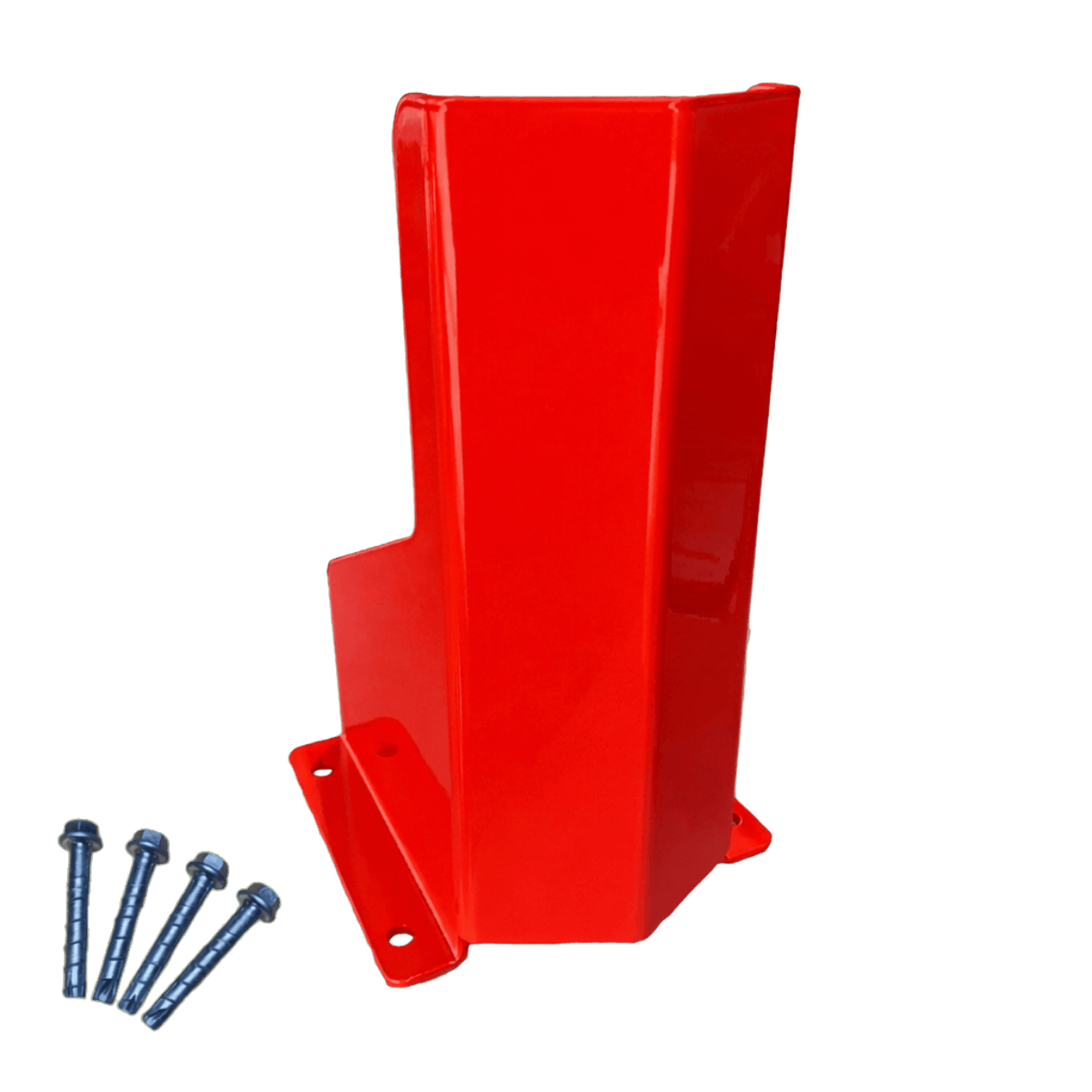 Påkörningsskydd till pallställ, höjd 400mm, Inkl. 4 bult