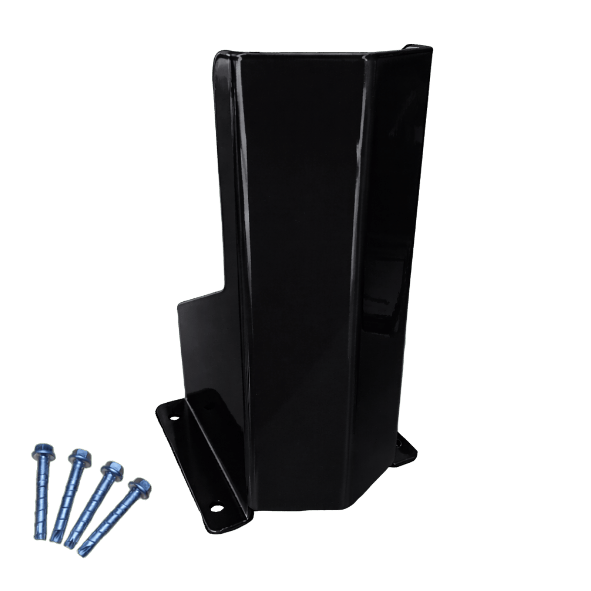 Påkörningsskydd till pallställ, höjd 400mm, Inkl. 4 bult