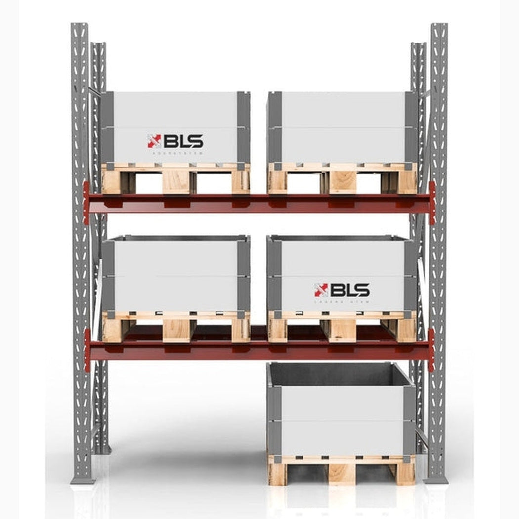 Pallställ startsektion H:2500mm, 6 pallar / 1300kg