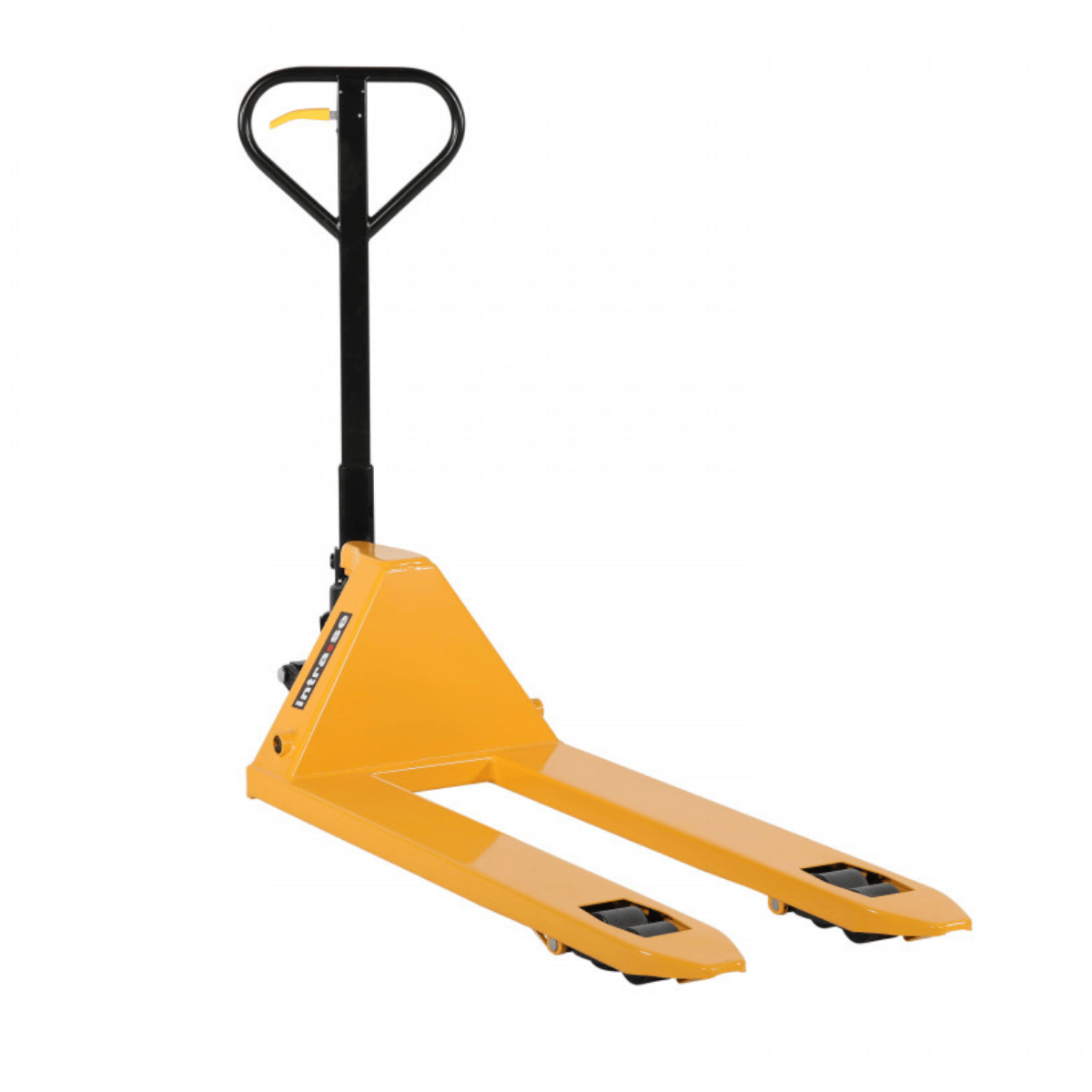 Pallyftare 2500kg, 540x1150mm, Boggi, poly, gummi, Gul