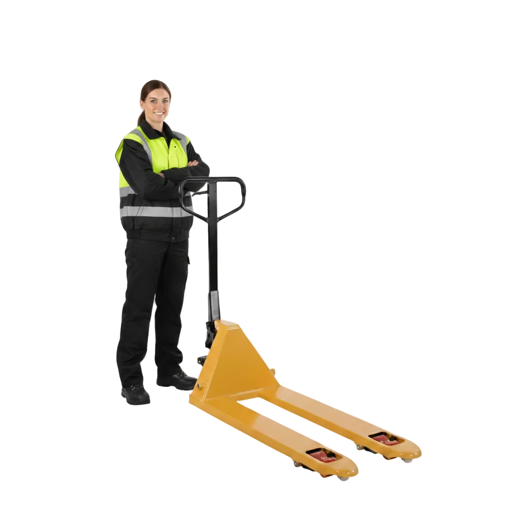 Pallyftare Quicklift 2500kg, 540x1150mm, gummi/poly, boggi