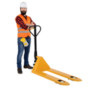 Pallyftare 2500kg, 540x1150mm, Singel, nylon, Gul