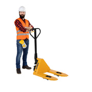 Pallyftare 2500kg, 540x650mm, Singel/poly, gul