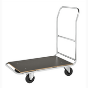 Plattformsvagn, 990x545x990mm med elförzinkad ram, laminatplan och 250kg lastkapacitet för effektiv transport.