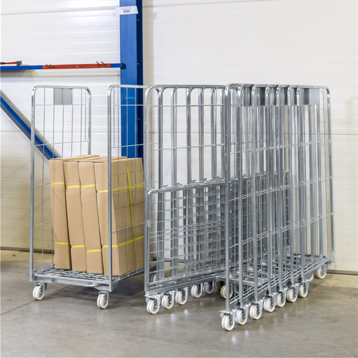 Rullcontainer stackningsbar