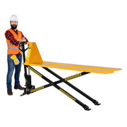 Saxlyftvagn, 1000kg, 542x2000mm, singel/poly