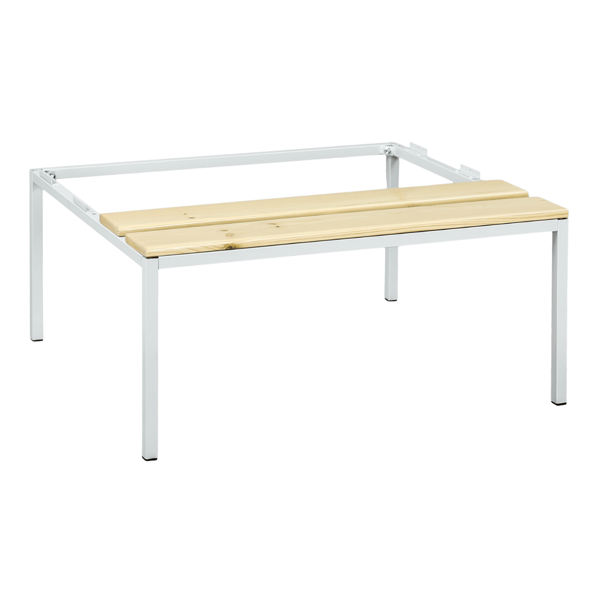 Sittbänk till klädskåp bredd 900mm, Grå