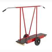 Skivvagn, utdragbart handtag, 1707x540x1122mm, 200kg med ergonomisk design och tålig plywoodlastyta för tunga laster.