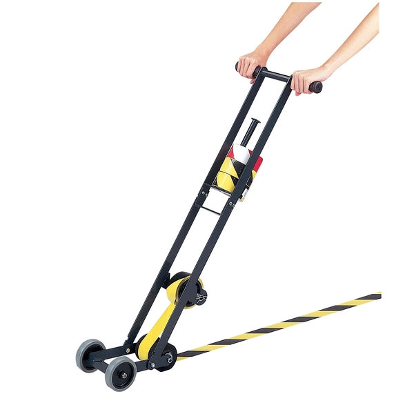 Tejphållare för golvmarkering, 76-100mm tejpbredd, ergonomisk och robust för precis golvmarkering.
