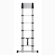 Teleskopstege Proffs, 2,9 meter i anodiserat aluminium med softclose-system för säker och stabil användning.