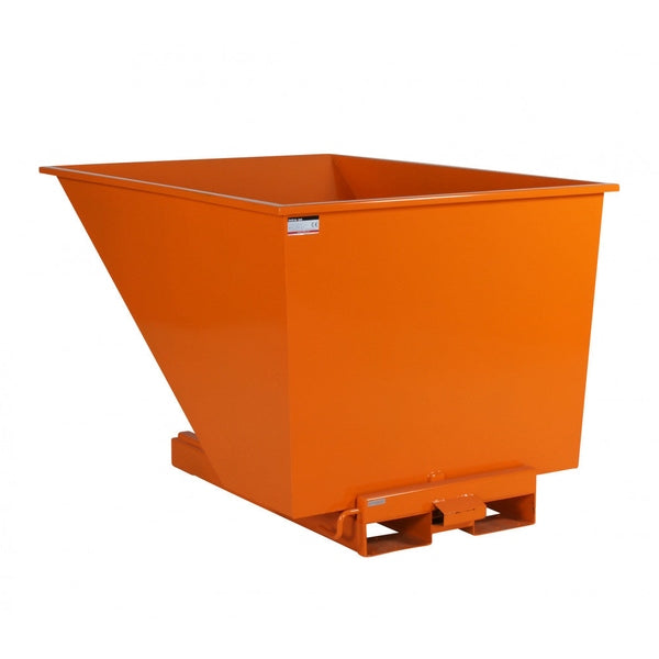 Tippcontainer Jaina, 1100 liter med robust konstruktion och pulverlackerad yta för effektiv industrisortering och avfallshantering.