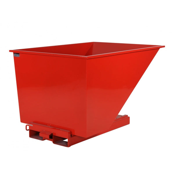 Tippcontainer Jaina, 1100 liter i robust pulverlackerad konstruktion för effektiv avfallshantering och källsortering.