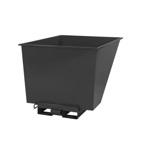 Tippcontainer Jaina, 1100 liter, robust och pulverlackad tippcontainer för effektiv avfallshantering inom industrin.