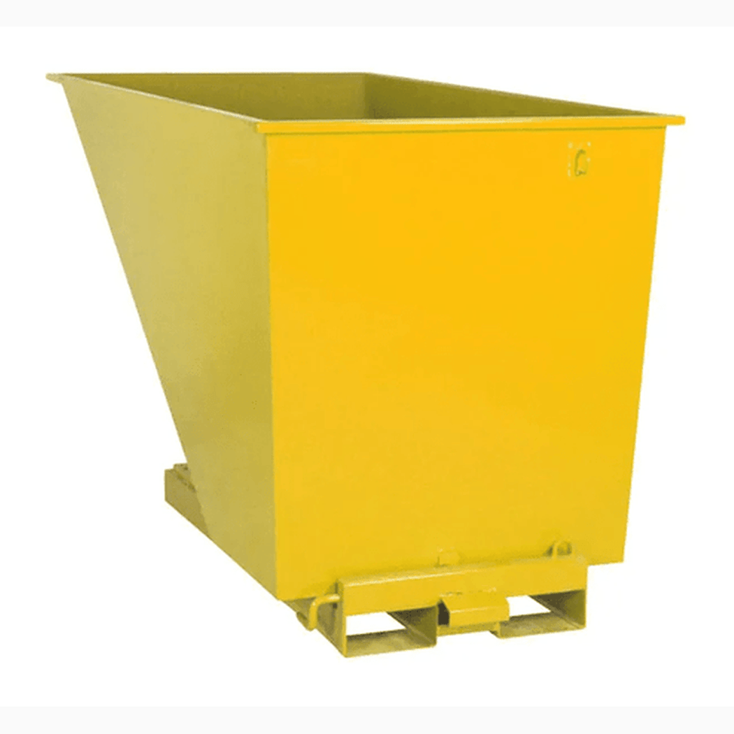 Tippcontainer Jaina, 1600 liter, robust och pulverlackerad container för effektiv industriell avfallshantering och källsortering.