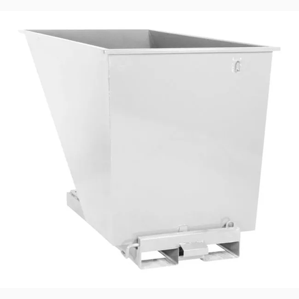 Tippcontainer Jaina, 1600 liter, robust och pulverlackerad container för effektiv industriell avfallshantering.