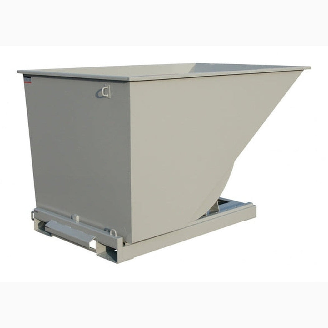Tippcontainer Jaina 2000 liter i robust pulverlackerad design för effektiv och säker avfallshantering.
