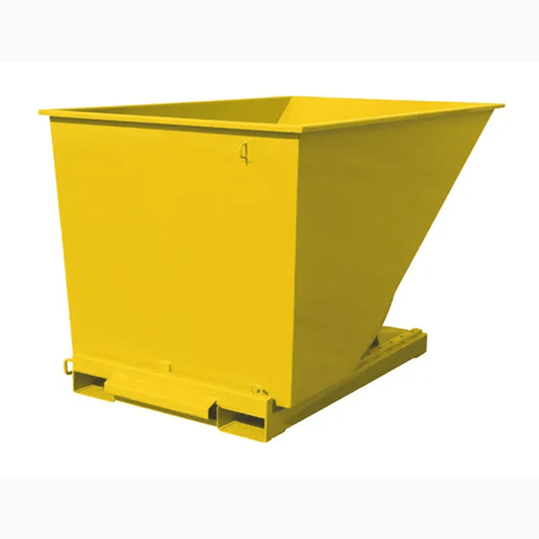Tippcontainer Jaina, 2000 liter, robust och pulverlackerad container för effektiv avfallshantering och källsortering.
