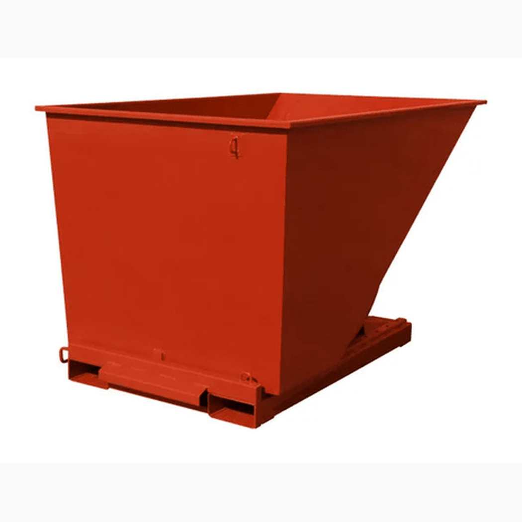 Tippcontainer Jaina 2000 liter med robust konstruktion och pulverlackerad yta för effektiv avfallshantering och källsortering.