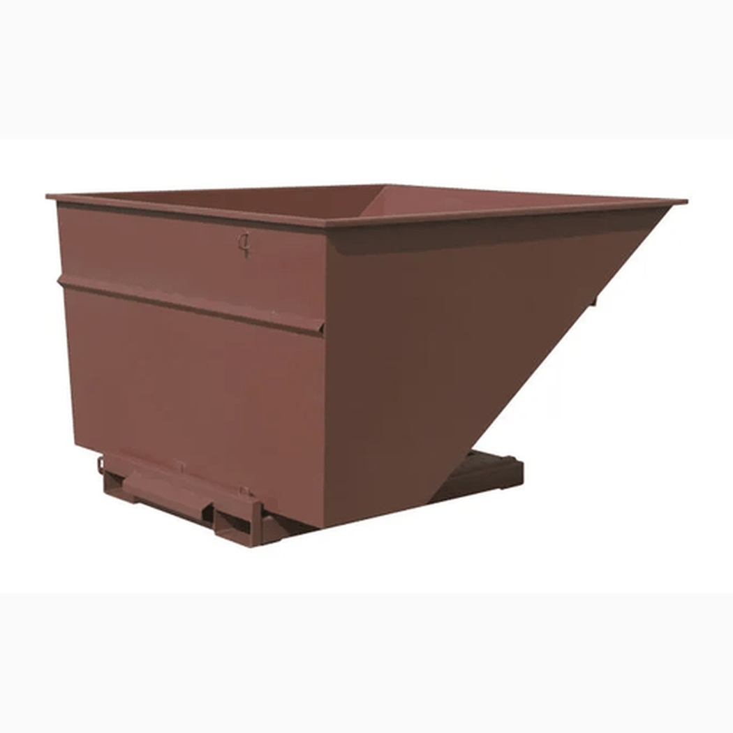 Tippcontainer Jaina, 2500 liter, robust och förstärkt container för effektiv källsortering och avfallshantering.