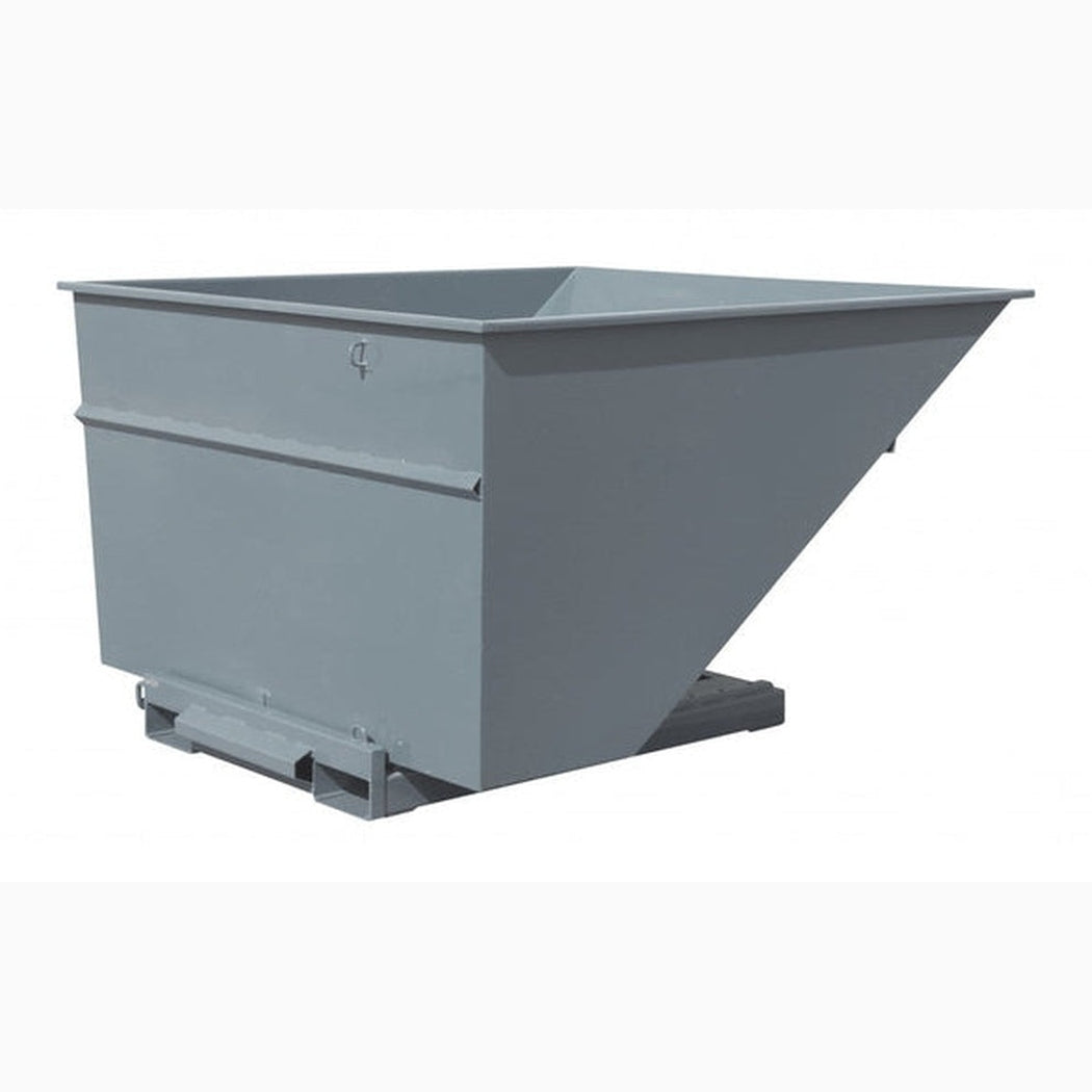 Tippcontainer Jaina, 3000 liter, robust och pulverlackerad container för effektiv avfallshantering och källsortering.