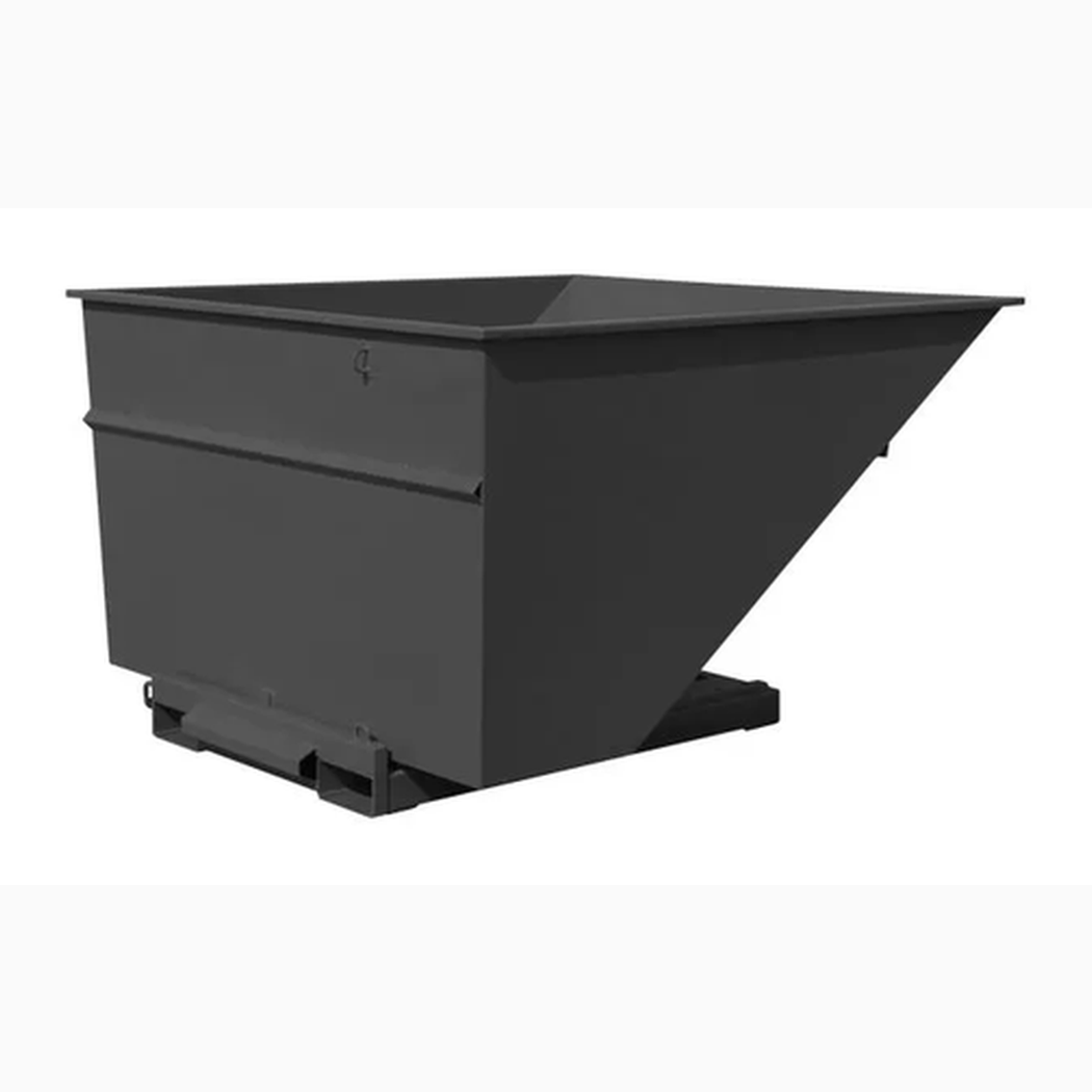 Tippcontainer Jaina, 3000 liter robust avfallscontainer för industriell och kommersiell användning med hög kapacitet.