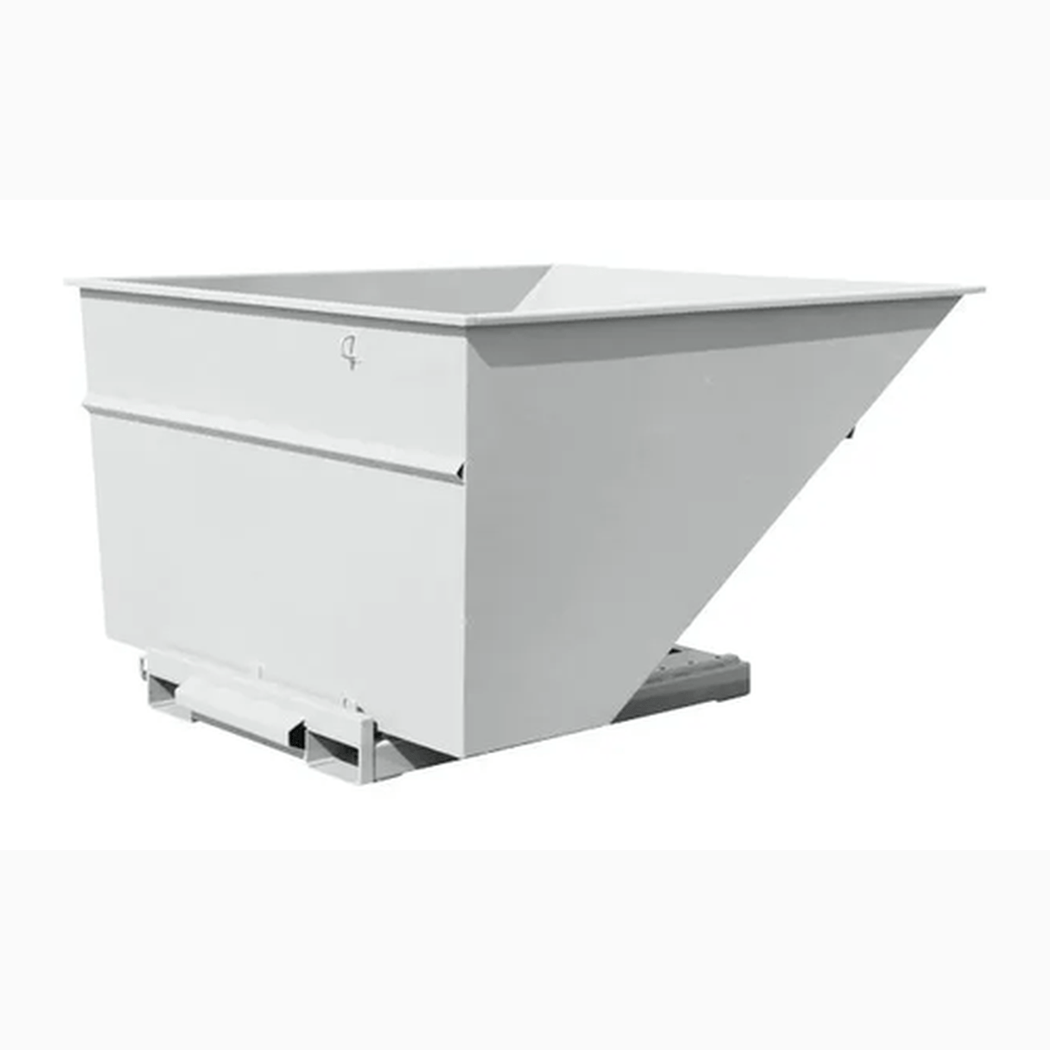 Tippcontainer Jaina, 3000 liter, robust och pulverlackerad container för effektiv avfallshantering och källsortering.
