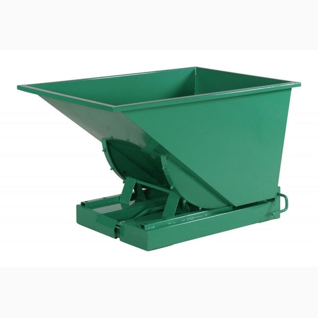 Tippcontainer Jaina 300 liter med robust, pulverlackerad konstruktion för effektiv och säker avfallshantering.