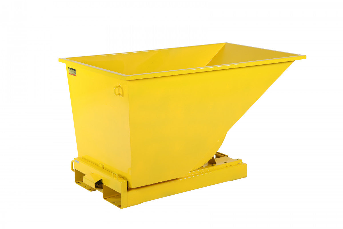 Tippcontainer Jaina, 600 liter i robust design med pulverlackerad yta för säker och effektiv avfallshantering.