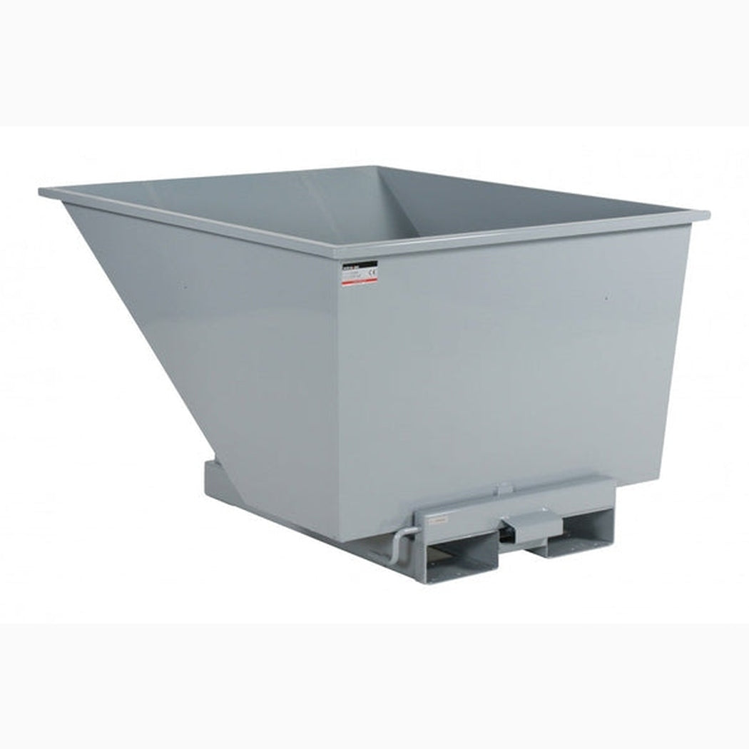 Tippcontainer Jaina, 900 liter robust tippcontainer med pulverlackerad yta för effektiv avfallshantering och källsortering.