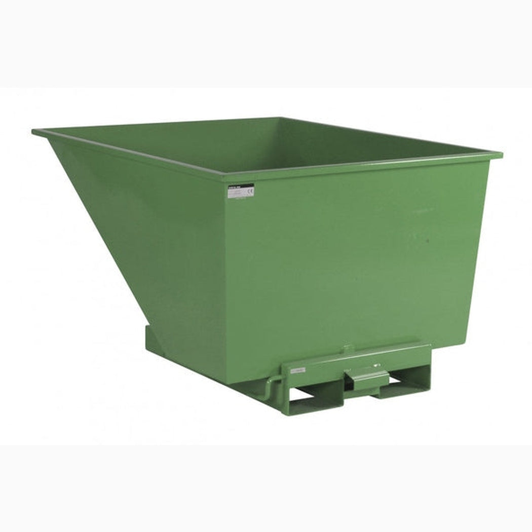 Tippcontainer Jaina, 900 liter med robust konstruktion och pulverlackerad yta för effektiv och hållbar avfallshantering.