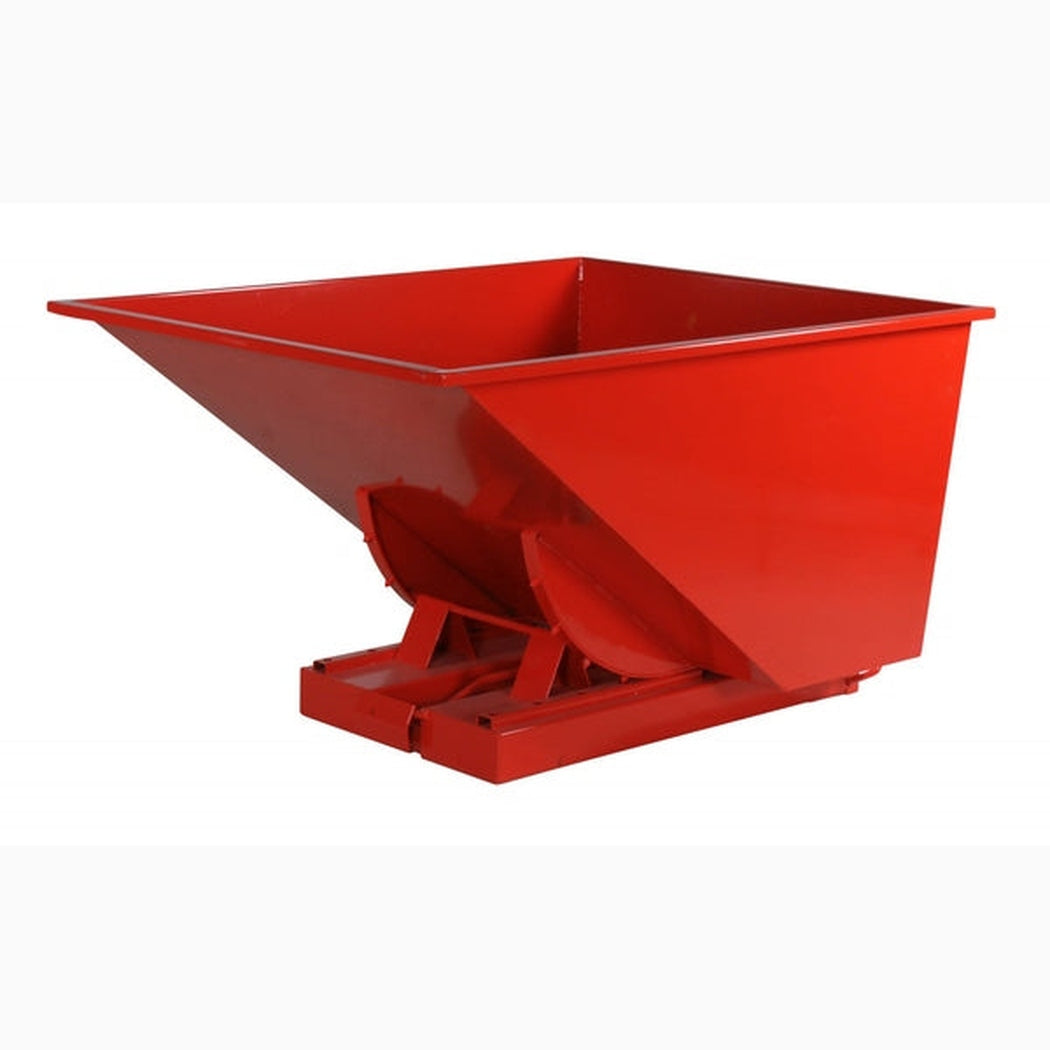Tippcontainer Jaina, 900 liter industriell avfallstippcontainer med robust pulverlackerad konstruktion för effektiv källsortering.