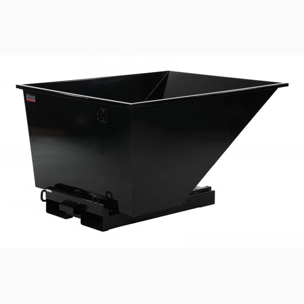 Tippcontainer Jaina 900 liter i robust pulverlackerad stål för effektiv avfallshantering och källsortering.