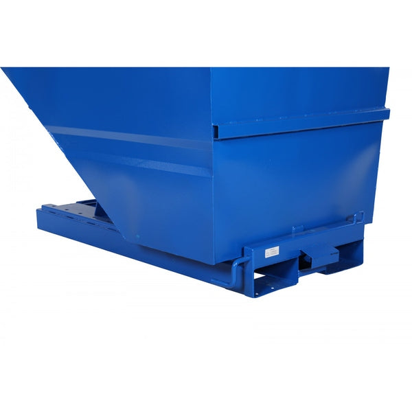 Tippcontainer lätt, 1600 liter, 600kg i robust design med pulverlackerad yta för effektiv och hållbar avfallshantering.