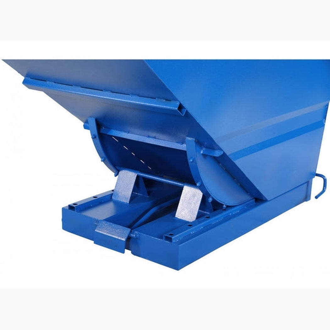 Tippcontainer lätt, 300 liter, 600kg i robust pulverlackerad konstruktion för effektiv och säker avfallshantering.