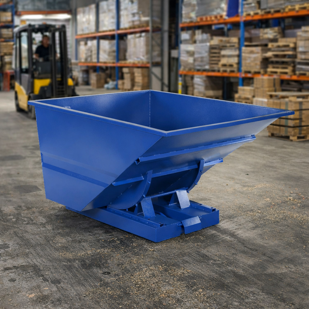 Tippcontainer lätt, 900 liter, 600kg