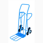 Trappkärra med lastkniv och lastplatta, 200kg, Blå