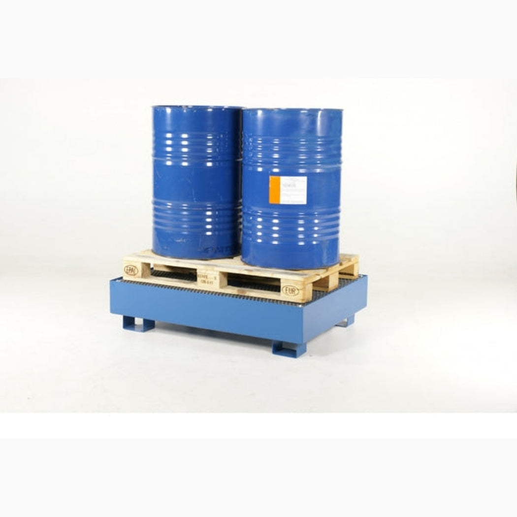 Uppsamlingskärl för 2 stående fat, 260 liter