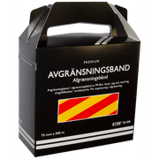 Varningsband Gul/Röd 500m