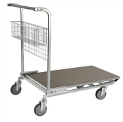 Volymvagn med liten korg, laminat, 1170x700x955mm, 200kg